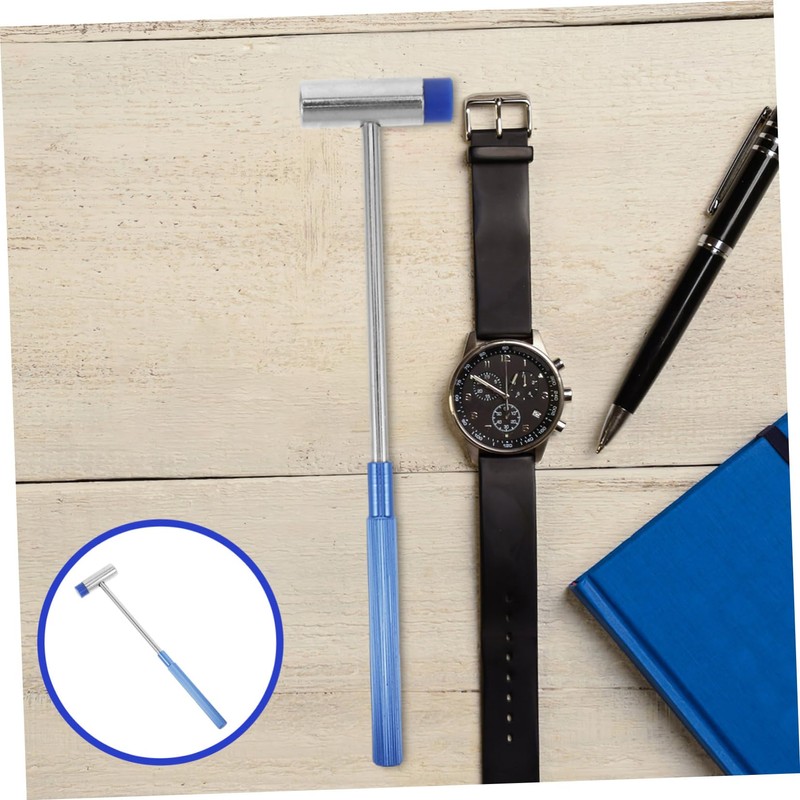 Baluue Precision Mini Mallet Tool Compact Metal Hammer for Watch