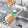 mDesign Sink Shelf – Storage Kitchen Utensils Over the Sink