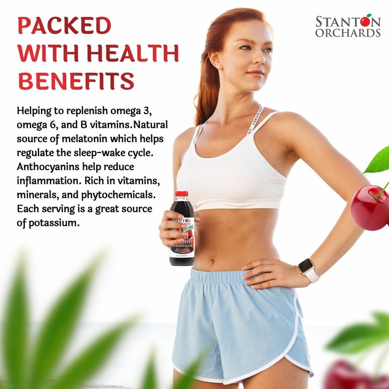 Stanton Orchards Montmorency tart cherry concentrate - Unsweetened 100% Juice