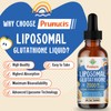 Prunucis 2000MG Liposomal Glutathione Liquid, 98% Absorption, Active Form L-Glutathione