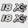 Triton Boat Raised Decal Sticker | 18 XS Emblem