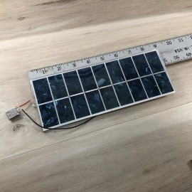 SUNSTREAM Solar Panel (s) Sunstream 5V/3W w/ USB connection for phone charge DIY project