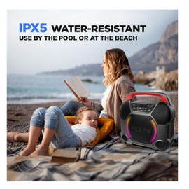 ION Audio Pathfinder Go Portable Speaker - Black (Renewed)