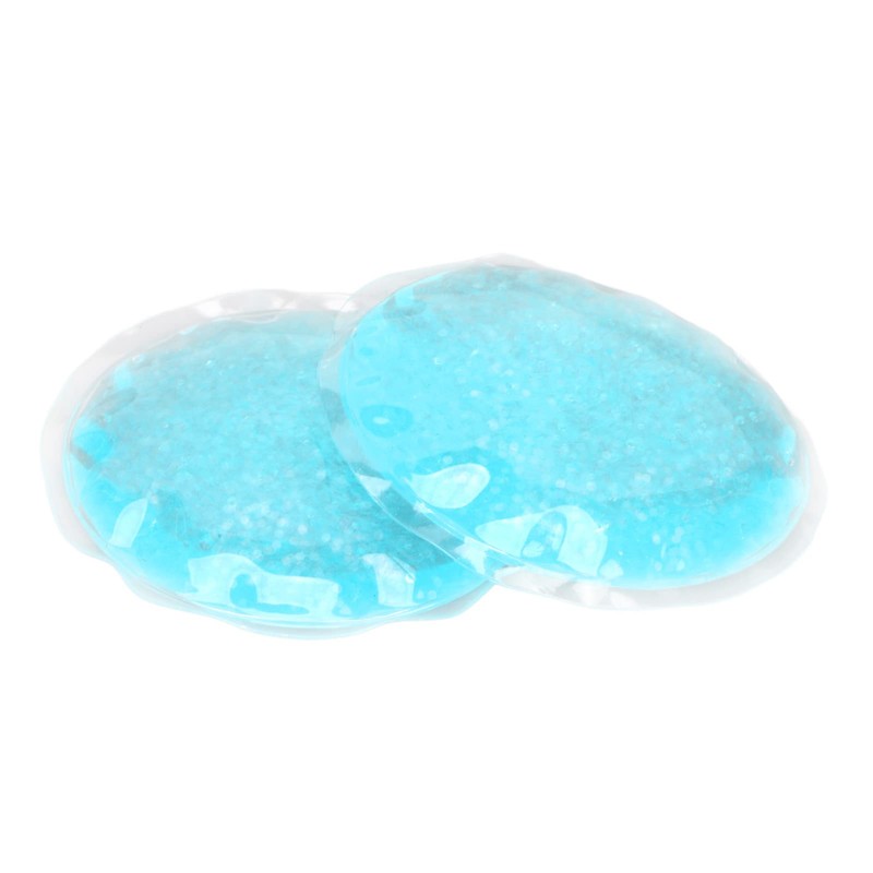 Cocoarm 1 Paar Heißer Kalter Kompress Augenkissen Blau Runden Schwellende