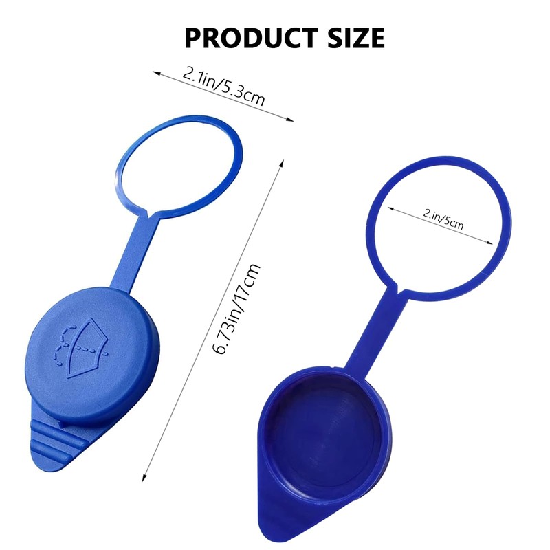 Windshield Washer Fluid Cap for Ford Focus 2012-2018. High-temp, Leak