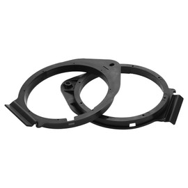 VekAuto Pack of 2 Speaker Spacer Ring Tweeter Speaker Spacer Adapter for GMC Yukon 2007-2019 Waterproof for 6.5 Inch ABS Black Front Rear