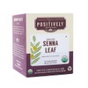 Organic Positively Botanicals Company, Senna Leaf Herbal Tea Bags, 20