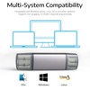 USB-C and USB SD Card Reader, 2-in-1 Aluminum Alloy Memory