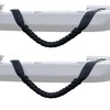 BESTAOO 2 x Roll Bar Grab Handles Front Paracord Grip