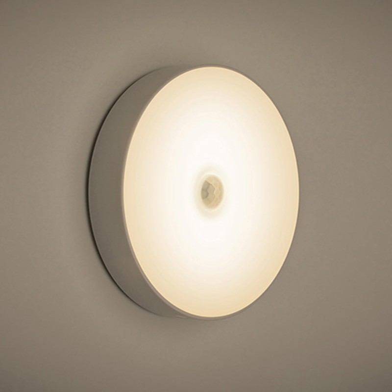 noxozoqm Motion Sensor Lamp Under Cabinet Lighting Rechargeable Night Light