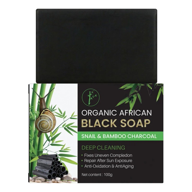 Barra De Carbón Activado Y Soap Para Rostro Y Cuerpo,