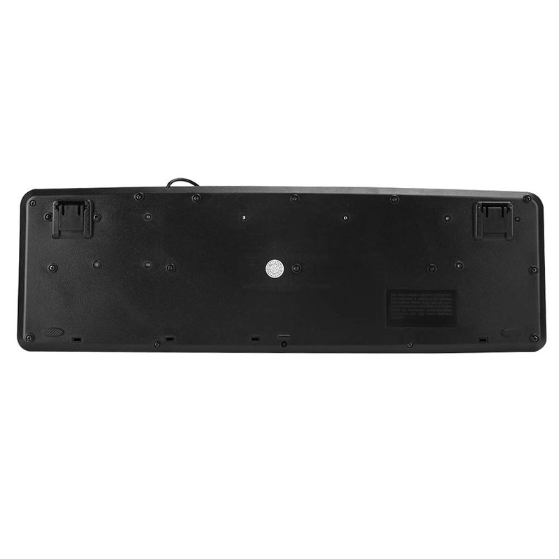 Elderly Keyboard, Large Print Computer Keyboard, 104 Keys QWERTY, High