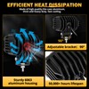 Auxbeam 4in 60W LED Pod Light for Truck, Super Bright
