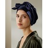 LilySilk 100% 22MM Pure Mulberry Silk Sleep Cap Womens Natural