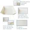 Fhiny Large Rabbit Litter Box for Cage, Plastic Guinea Pig