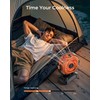 Portable Camping Fan, Misting Desk Fan with Remote, 360ML Water