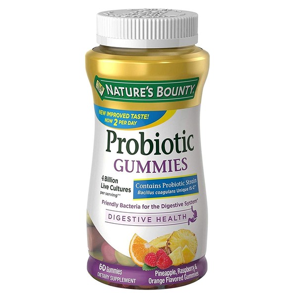 Nature's Bounty, Probiotic, 60 Gummies