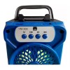 Maíz 3x2 Bocina Bluetooth Recargable Portatil Radio Fm Usb Led