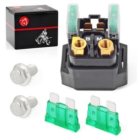 MOTO1988 Solenoid Starter Relay Compatible with Yamaha Grizzly Kodiak Raptor 350 400 450 660 Big Bear 250 400 4SV-81940-12-00