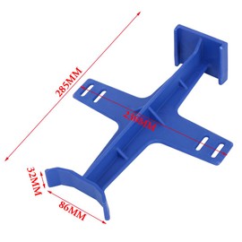 IUVWISN Motorcycle Front Fork Saver Universal 11.2 Inch Fork Saver Fork Support Guard with 2 Velcro Straps for Dirt Pit Bike Motocross Blue