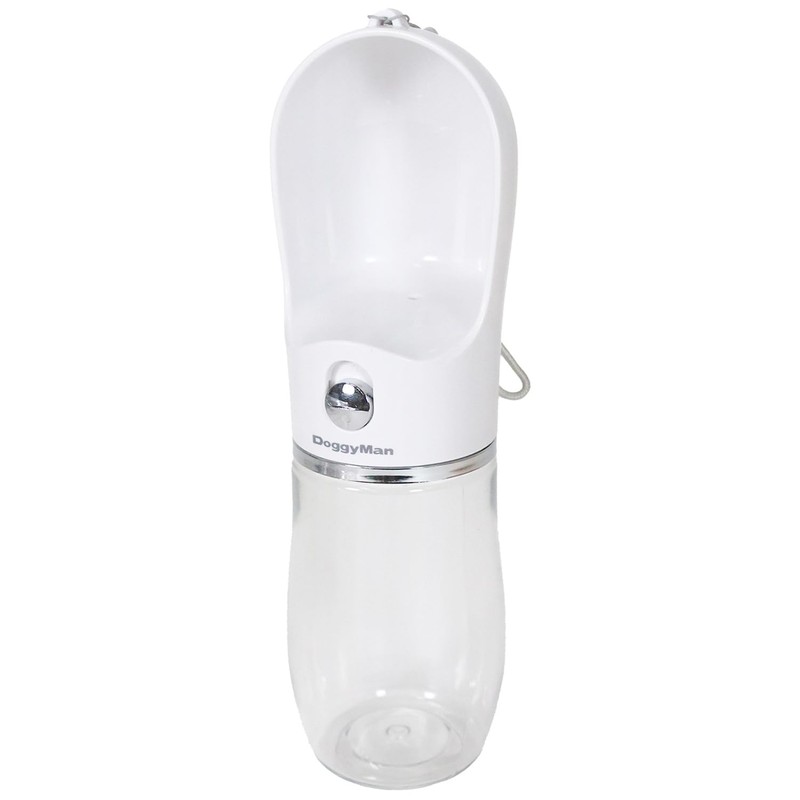 Doggy Man One Hand Bottle, White