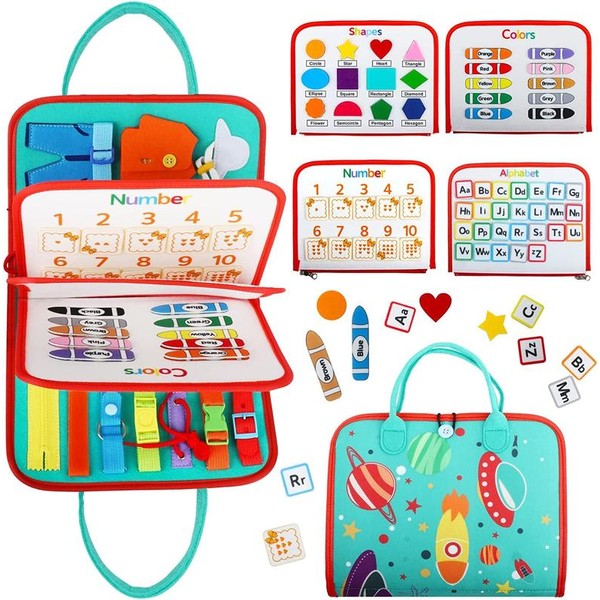 Baby Educational Toy, 1 Set Early Learning Handheld Activity Sensory