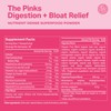 Proper, The Pinks Digestion and Bloat Relief. Drink Mix with