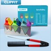 Extra Long Clipper Guards Set Compatible with Andis Master, Oster
