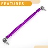 Partuto 2pcs 20cm/7.87in Car Splitter Support Rods Adjustable Front Rear