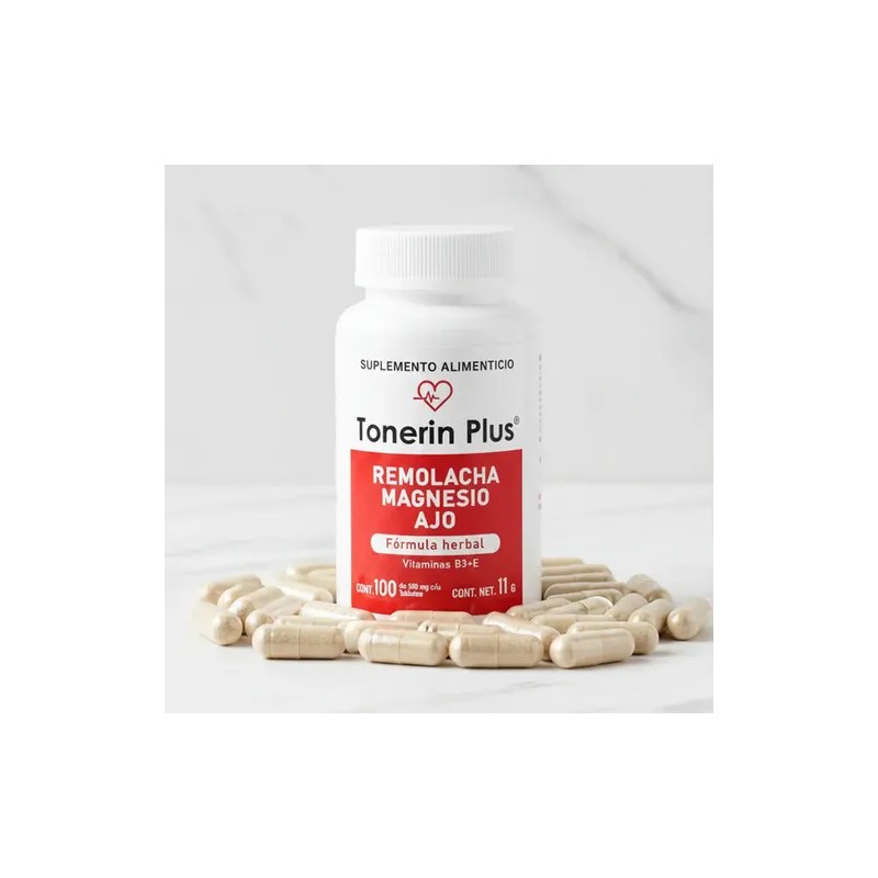 Tonerin Suplemento Alimenticio Remolacha 100 Capsulas