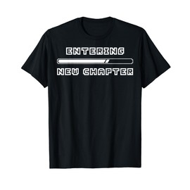 Entering New Chapter Moving On Computer Loading Icon T-Shirt