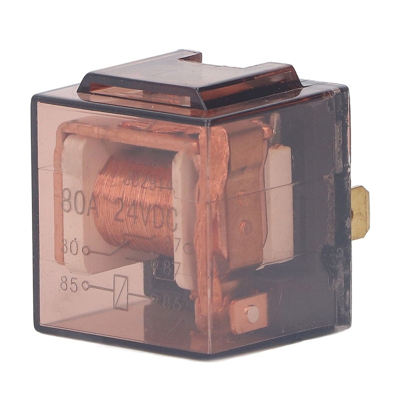 10PCS SPDT 5 Pin Relay Copper Contact Acrylic Waterproof Housing