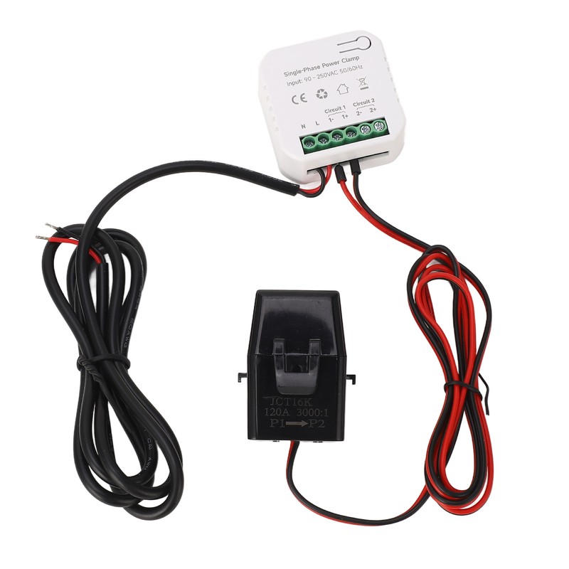 WiFi Smart Energy Monitor Electricity Meter Tester with 120A Current