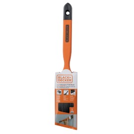 Black+Decker 2-Inch Performance TPR Angle Paint Brush - Durable Bristles and Comfortable Grip - Ideal for Home Painting