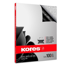 Kores Carbon Paper DIN A4 Black 100 Sheets 9023800784926