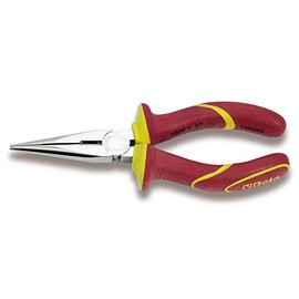 Beta 1166MQ Extra-Long Needle Nose Pliers, Insulated 1000V, OAL 160mm