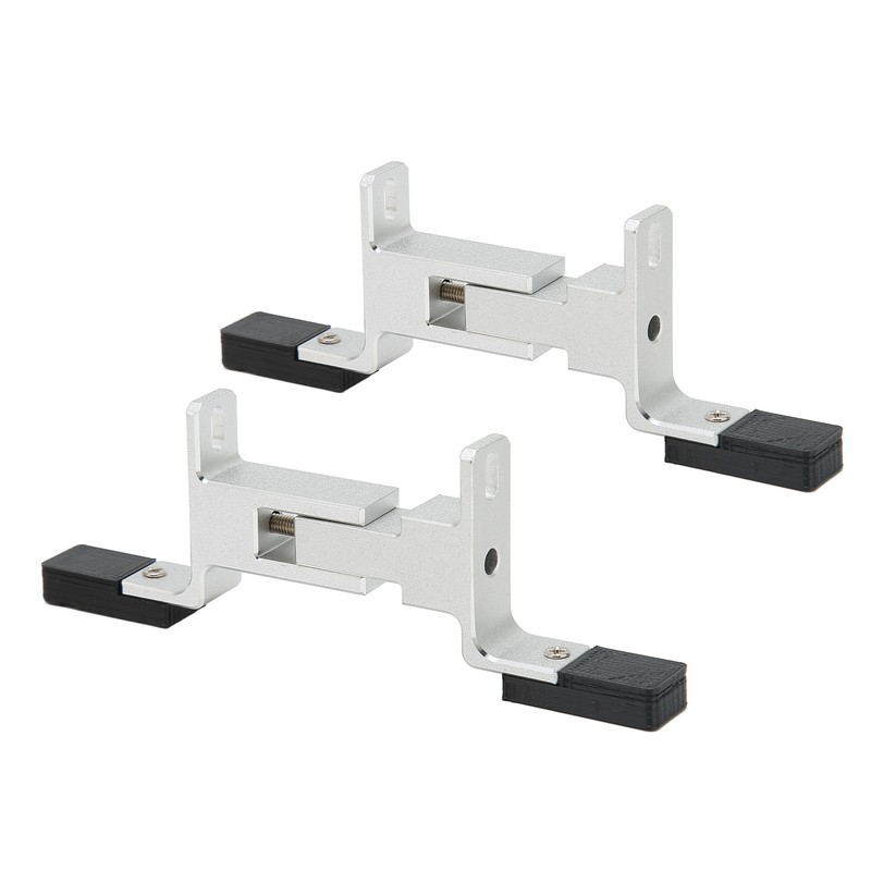 Water Pump Bracket Silver Aluminum Alloy Desktop Mounting Stand for