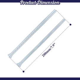 Kyuionty Spring Tubing Benders 1/4 Inch for Copper, Aluminum and Thin Wall Steel Tubing, Pack of 2