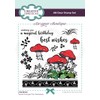 Creative Expressions Designer Boutique-Woodland Walk Collection-Tiptoe Amongst The Toadstools-Clear Stamp,