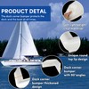 BALAVA Dock Corner Bumper,Vinyl Boat Dock Corner Bumpers with 90