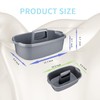 Hioffice Cleaning Caddy Organizer with Handle,Plastic Cleaning Supplies Basket,Shower Caddy/Storage