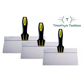 Richard Ergo-Grip Stainless Steel Taping Knife  Set (8,10,12")