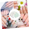 Baluue 3sets Nail Art Strips for Patrick's Day Festival Decorative