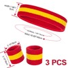 Kids Sweatbands Headband Wristband Set - Athletic Cotton Sweat Band