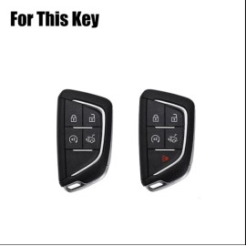 Next-Gen Speed 2020+ Escalade / CT4 / CT5 Black ASB Key Fob Cover