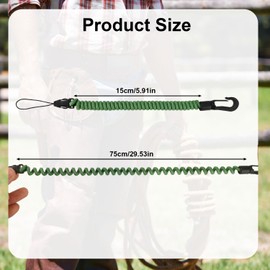 Rangefinder Tether Cord, High-Density Polyester Retractable Rangefinder Lanyard Suitable for Hunting Fishing Mountaineering Camping Range Finder Accessories