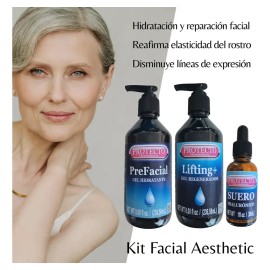 Kit Facial Aesthetic, Humectante, Regenerador, Hialurónico