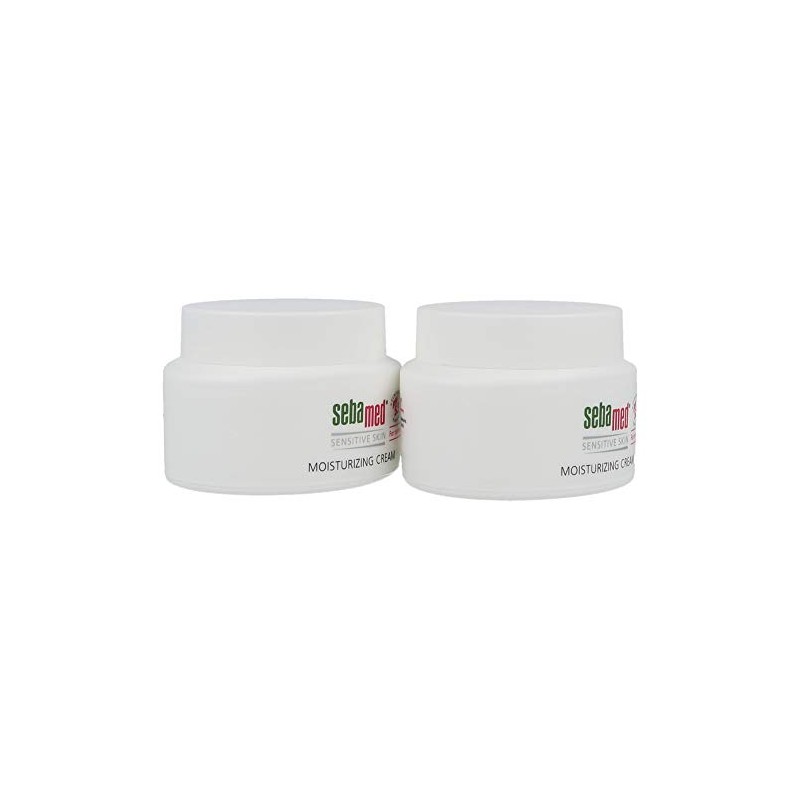 Sebamed moisturing cream, for sensitive skin, Net Wt. 2.6-Ounce Bottles
