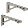 SO-TECH® Heavy Duty Folding Brackets Real Stainless Steel (250 x