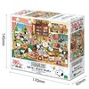 EPOCH 28-209s Peanuts Snoopy Country Kitchen Jigsaw Puzzle (10.2 x